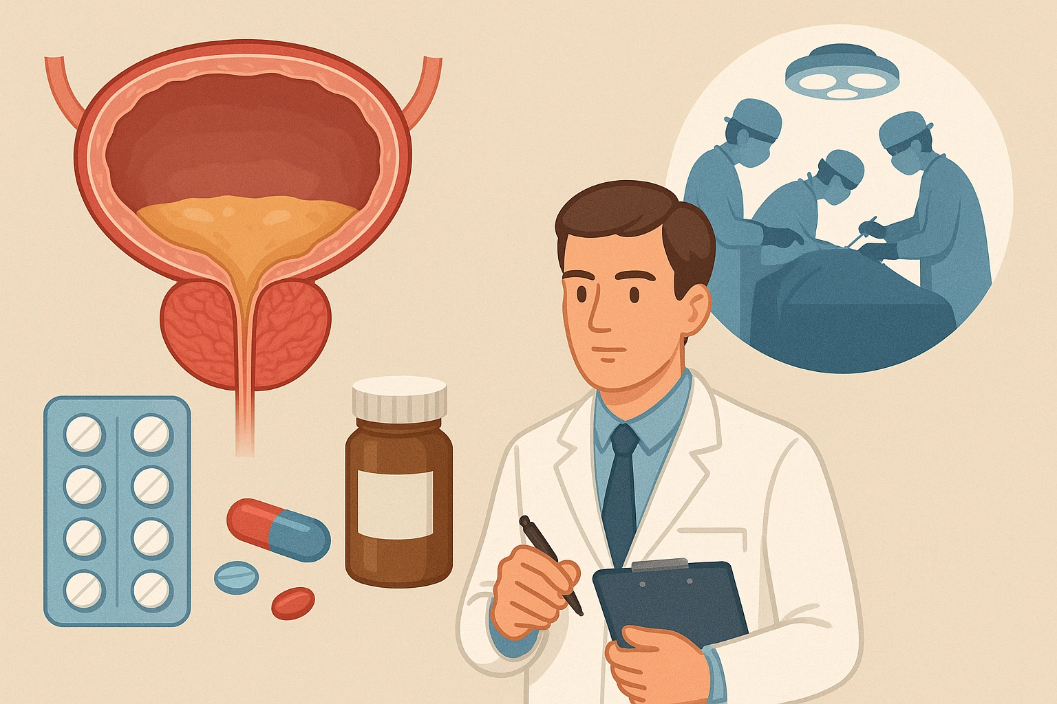 ДГПЖ: лечить или оперировать